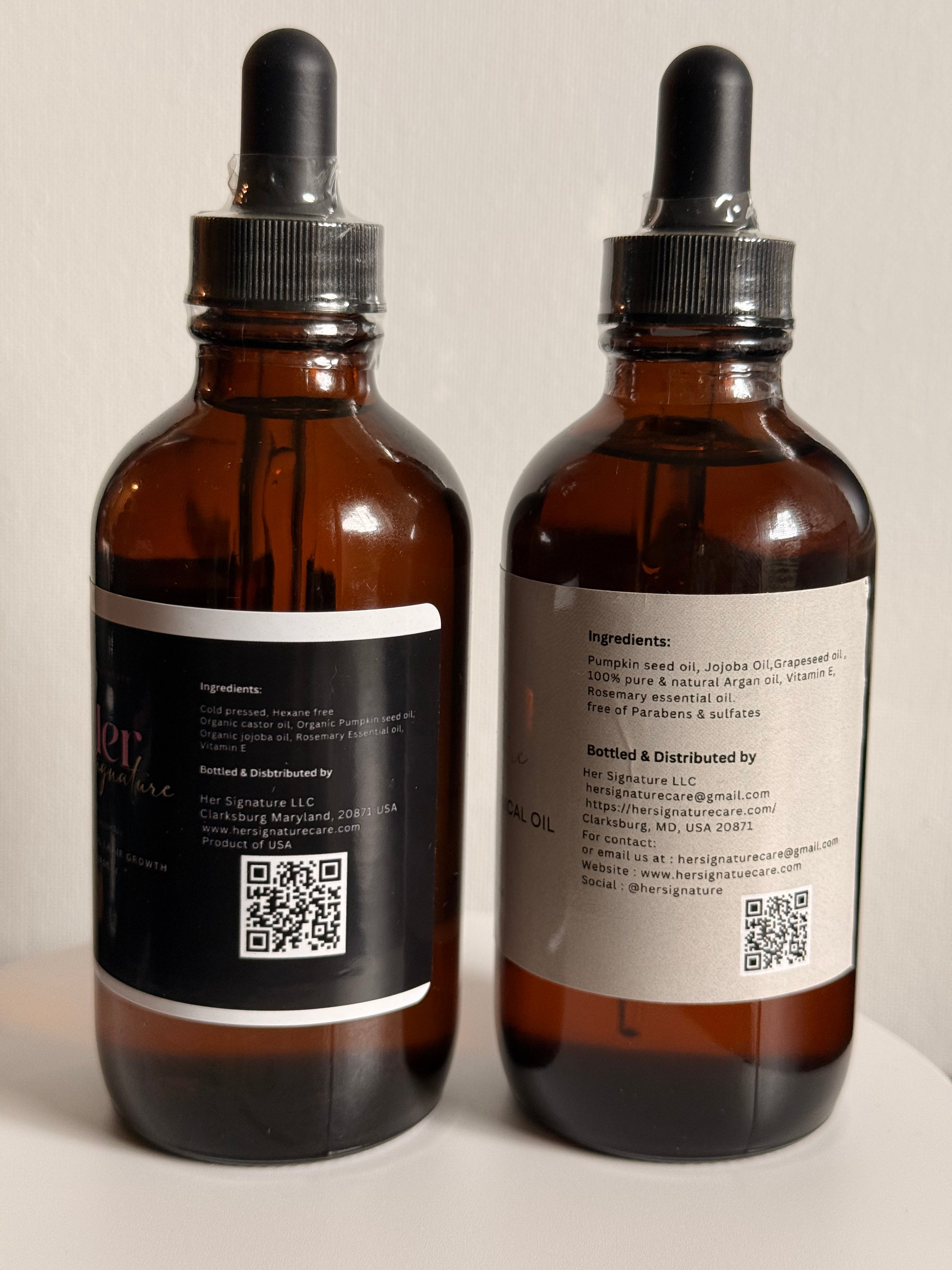 Rosemary & Pumpkin Seed Oil Bundle