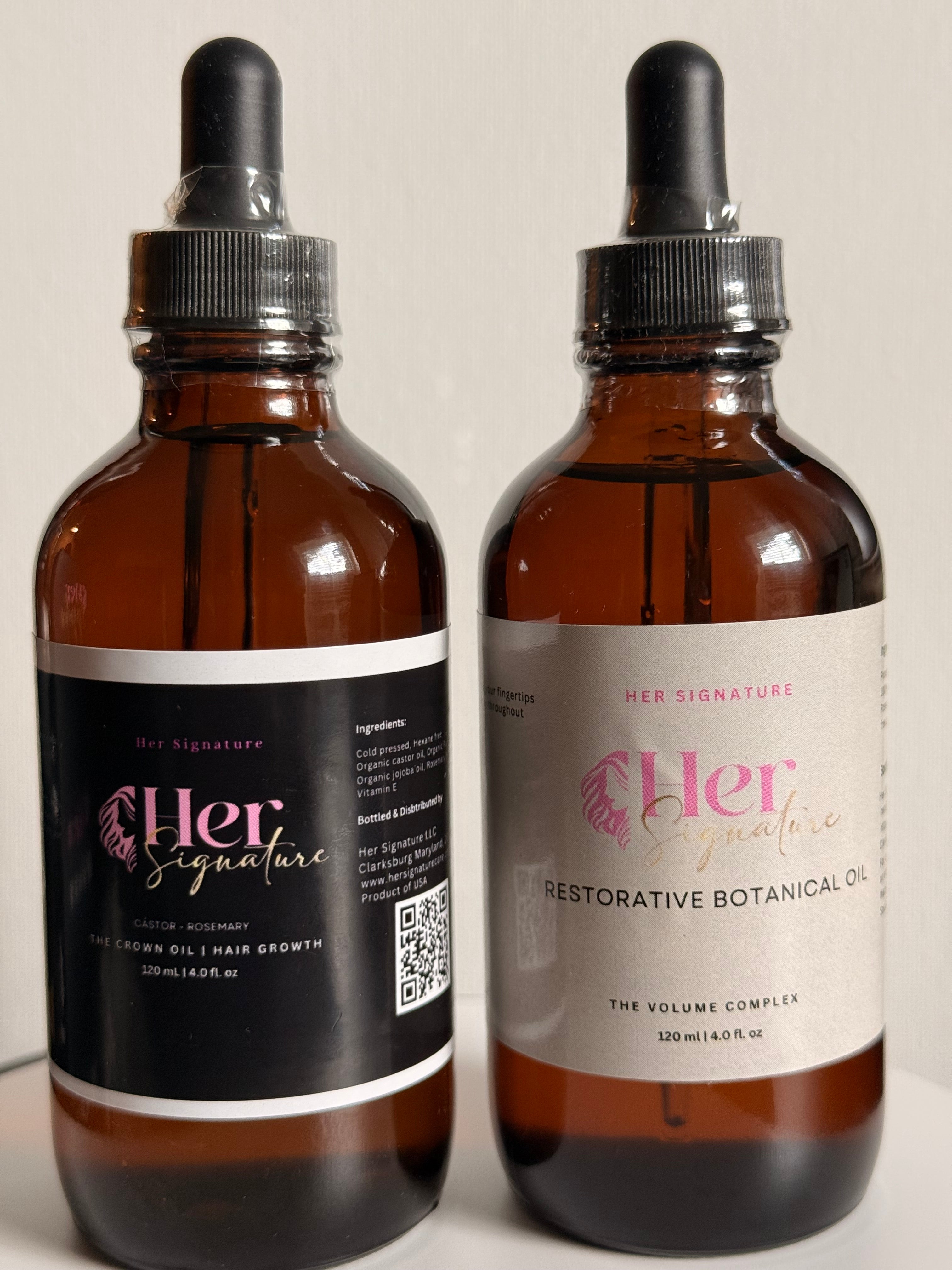Rosemary & Pumpkin Seed Oil Bundle