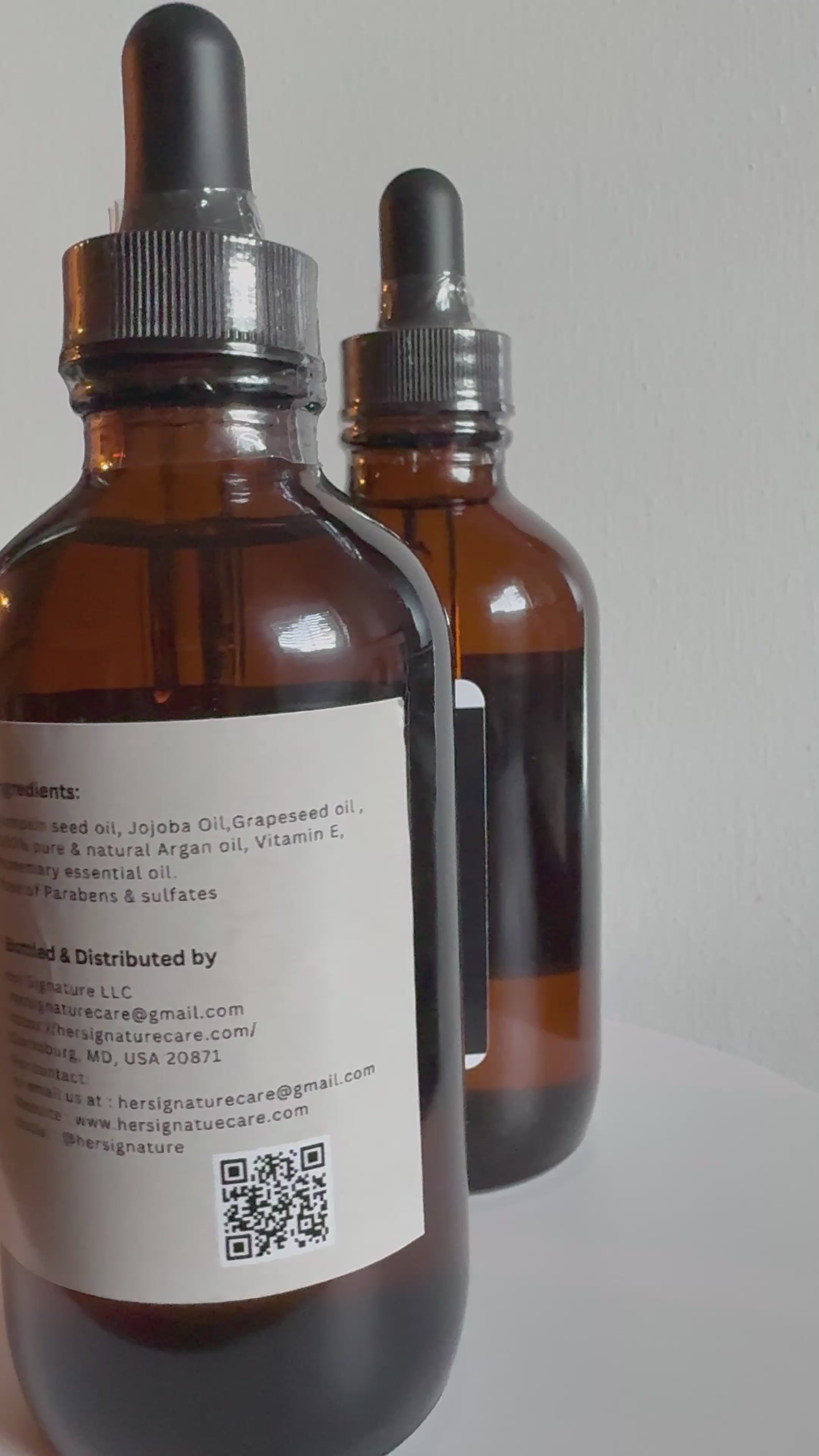 Rosemary & Pumpkin Seed Oil Bundle